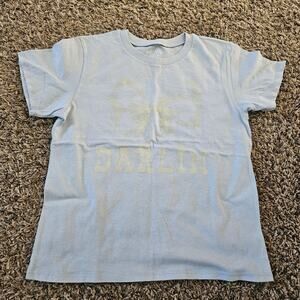 Light Blue Darlin' Graphic Medium